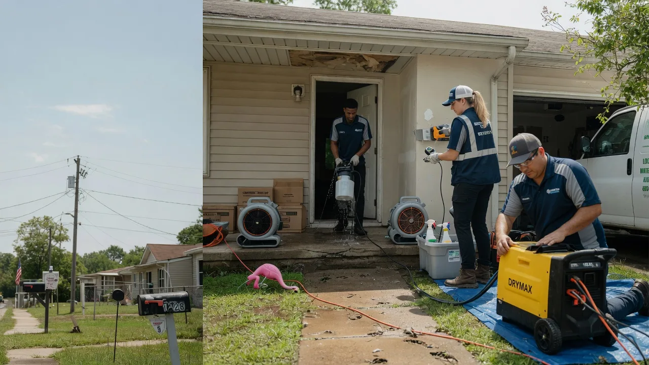 Storm Damage Water Removal in Blooming Grove, TX near me
